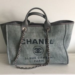 Chanel Deauville Large Shopping Tote